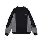 Manufacturer Custom Unisex Mens Womens Oversized joint part Blank Pullover Hoodie Sweatshirt