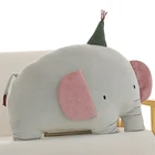 Custom Soft Sea Animal Penguin Shark Dinosaur Cat Elephant Plush Toys