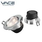 VACE Anti-Glare Design Recessed Mounted Dimmable Lighting 2w 3w 5w 7w 9w Led Downlights