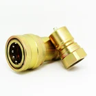 KZD 1-1/4 inch BSP/NPT Thread brass quick disconnect fittings&brass quick coupling valve&brass quick connect fittings