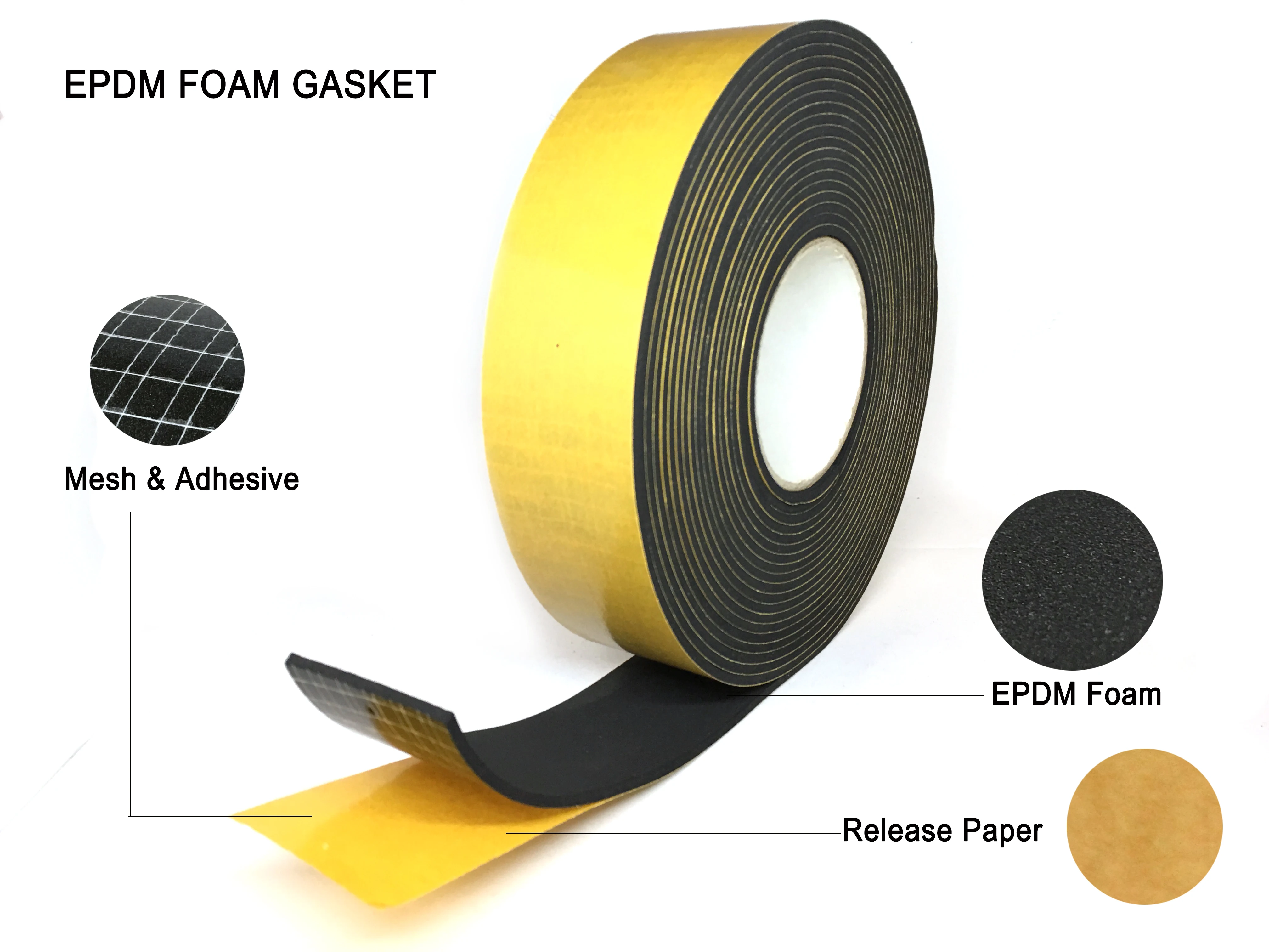 wholesale good elastic anti-aging foam pipe wrap insulation tape