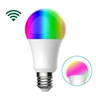 Tuya Google Home Alexa 7W 9W RGB E26 E27 Home Dimmable WiFi Smart LED RGBW Light Bulb 9W Led Smart Lamp
