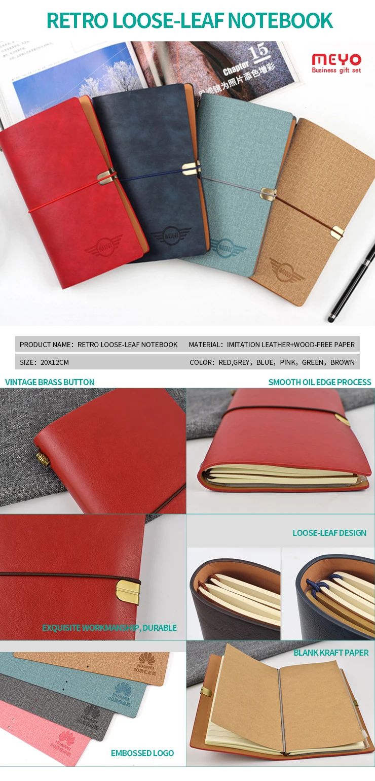 corporate gift set 2018 with power bank usb flash drive notebook