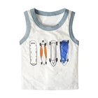 Set Boys' Wholesale Summer Clothing Set Baby Boys' Tank Tops And Striped Shorts Set