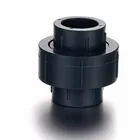 DIN PN10 UPVC Pipe Fitting 2 Inch PVC Socket Union Coupling Joint For Water
