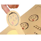 Cookies Label Bottle Sticker Laminated Paper Printed Waterproof Kraft Paper QR Code Label Sticker