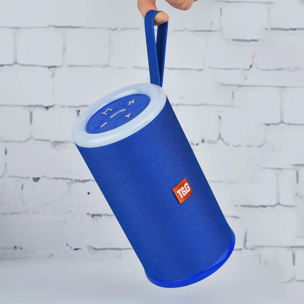 2019 New TG512 Bluetooth Speaker Portable wireless Colorful LED Light stereo subwoofer speaker Wireless Loudspeaker - ANKUX.COM