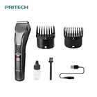 PRITECH Plug and Play Cordless Adjustable cut comb Hair clipper USB Rechargeable hair trimmer price