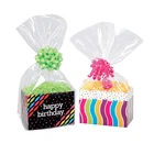 Clear Plastic Bags for Biscuits Snack Baking Package Gift Cookie Food Packaging