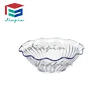 Plastic dessert cup Ice cream bowl plastic swirl dishes salad bowl