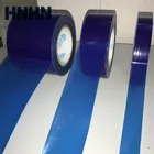 100 micron anti scratch adhesive english blue films for Aluminum doors