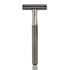 High Hiqh Quality Closed Comb Black Stainles Steel portable Safety Razor