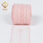 Custom Colorful Lace Fabric Roll For Wedding Garments Decoration