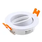 GU10 MR16 器具ハロゲン LED スポットライトトリムアルミスポットライトハウジングフレーム