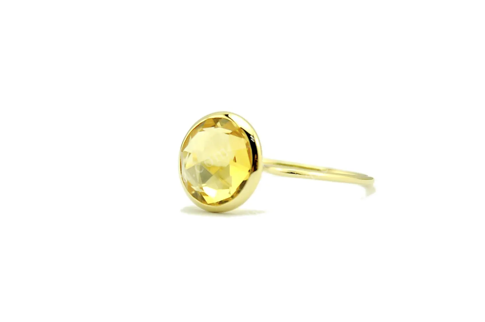 Wholesale 14K Fine Gold Jewelry Latest Designs Classic Gold Rings with Natural Stones for Weddings and Parties
