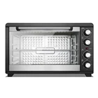 Counter top 53L 200W multifunction electric baking oven electric home oven with timer control