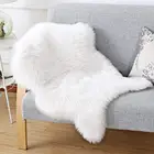 Kitchen Soft And Fluffy Faux Fur Rug Carpet