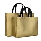 Pp Woven Bag Custom Eco Friendly High Quality Logo Printed Heat Seal Laminated Pp Non Woven Shopping Carry Bag