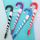 Blue Ink Pens Creative Ballpoint Pen Christmas Snowman Cute Umbrella Gift Pen for School
