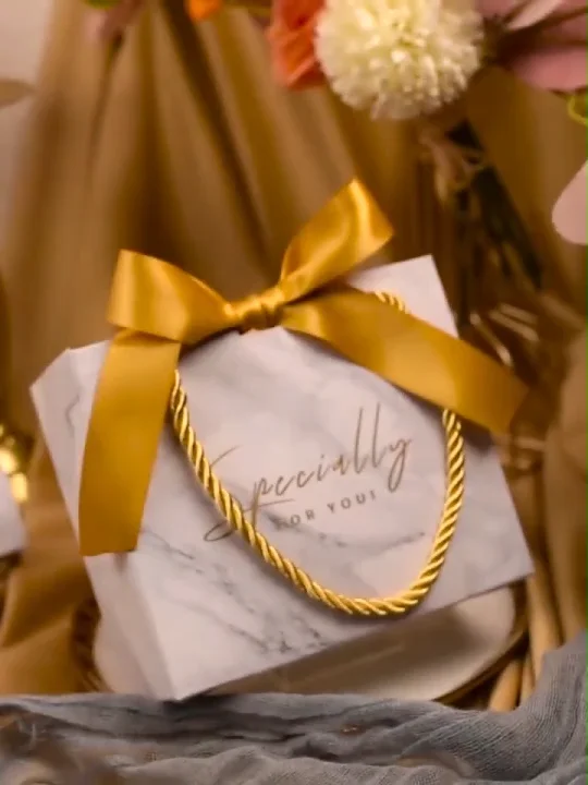 paper party hand bags gift sweet treat candy party wedding bag