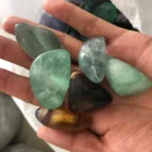 Wholesale Natural Quartz Green Fluorite Gemstone Gravel Crystals Healing Stones
