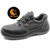 Water proof anti static leather steel toe cap safety shoes work