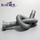 Flexible waste drain pipe plastic hose water waste drain pipe