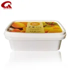 wholesale custom disposable IML PP square containers plastic box and lid