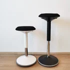 2019 new popular ergonomic 360 degree Swivel Adjustable Height Sitting Balance Wobble Stool Standing Desk Chair