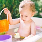 Toys Animal Toy 2020 New Duck Kids Bath Toys Animal Shaped Baby Silicone Floating Shower Swimming Toy