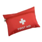 portable red waterproof empty small first aid bag
