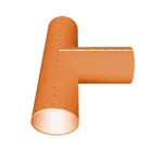 layflat fire proof ventilation duct accessories for tunnel intersections