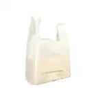100% Biodegradable Cornstarch Garbage Bags t-shirt garment plastic bag