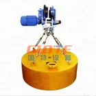 suspended high intensity disc type electro magnetic iron separator for Removal of iron