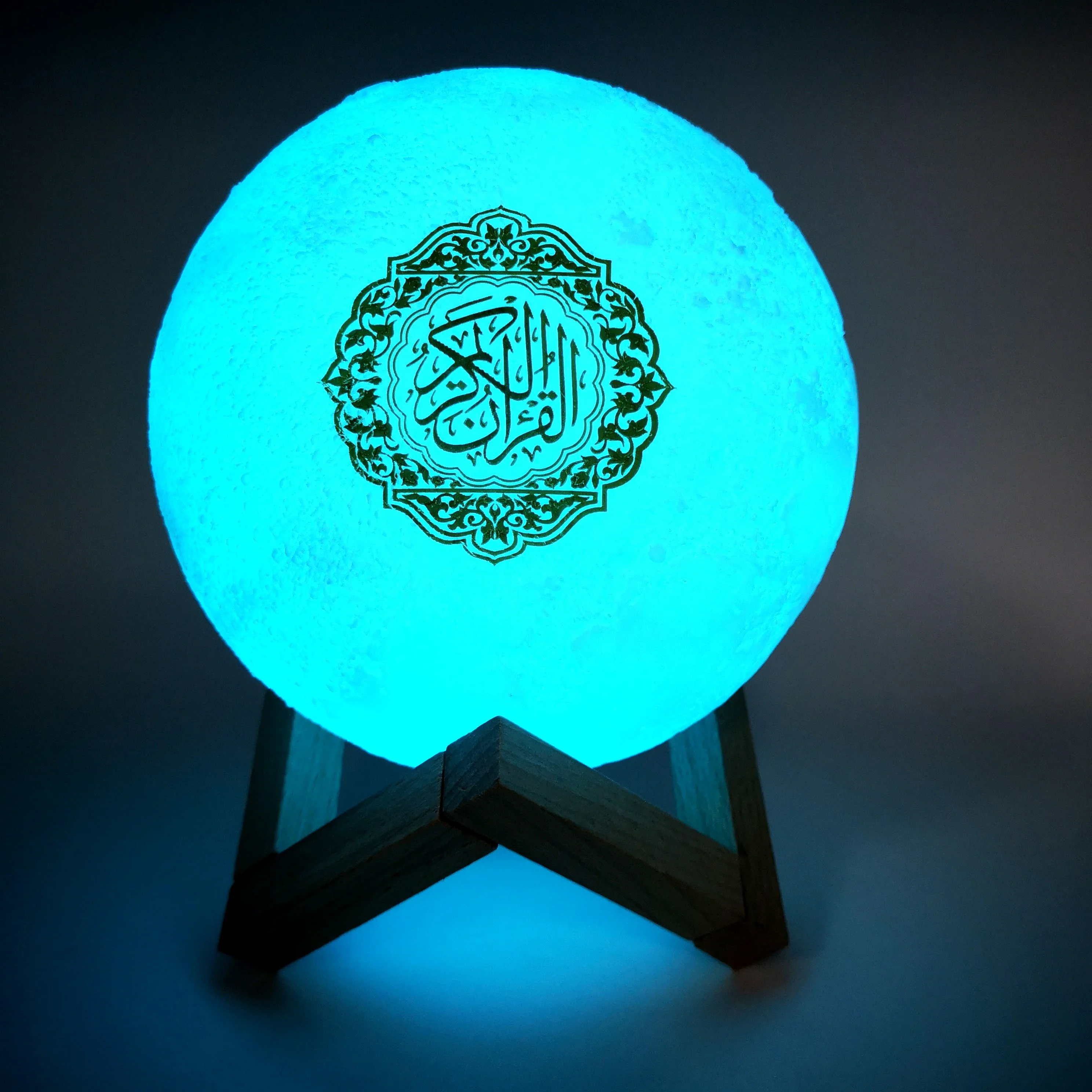 Sq510 Сенсорная Лампа Bluetooth Луна Лампа Коран Динамик Исламские.