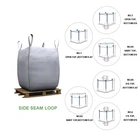 1000kg ventilated pp FIBC large jumbo big bag