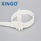 6*200mm self locking nylon cable tie wenzhou electrical cable fastener