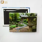 Promotional Rectangular custom design magnet metal memorial fridge for decoration