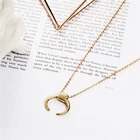 Link Chain Elegent Women Femail Fashion Chain 925 Sterling Gold Necklace