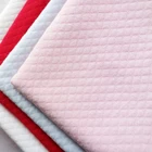 China Wholesale Organic Malaysia Baby 100% Cotton Quilted Custom 32S Pure Color Knit Fabric For Bedding
