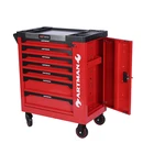 2020 Best sale 7 drawers Germany kraft tools set trolley with stainless steel table
