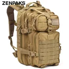 Zenpaks ODM&OEM Customized Military Tactical Backpack Small Assault Pack Army Molle Bug Out Bag Backpacks