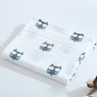 Factory direct supply mixed pattern super soft organic cotton muslin baby swaddle blanket for promotional