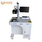 50W Fiber Laser Marking 3d Metal Printer Machine for S.S water bottles, 3D Curve Surface Laser Marking Machine