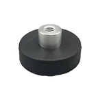Holding Pot Magnet with Rubber Cover Female Thread Diameter 22mm