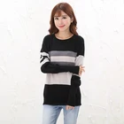 Wholesale Fall Fashion Casual Top Women Long Section Acrylic Sweater