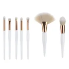 Youso 7pcs private label makeup brush set high quality make your own brand cosmetic brush set
