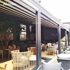 Retractable Motorised Pergola Canopy Awning Roof With Remote Control