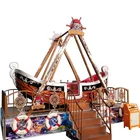 12 seats small potable mini kiddie ride mini pirate ship indoor playground