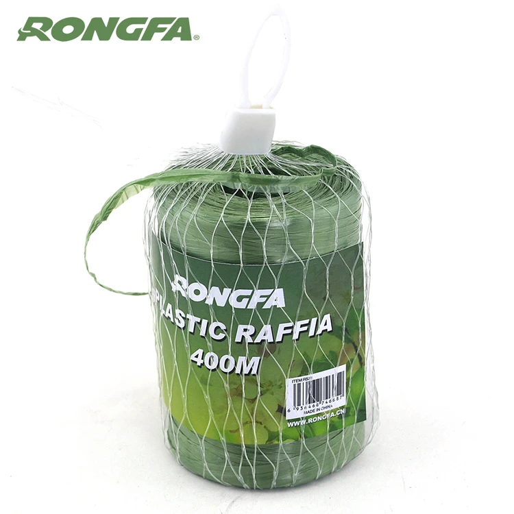 green raffia